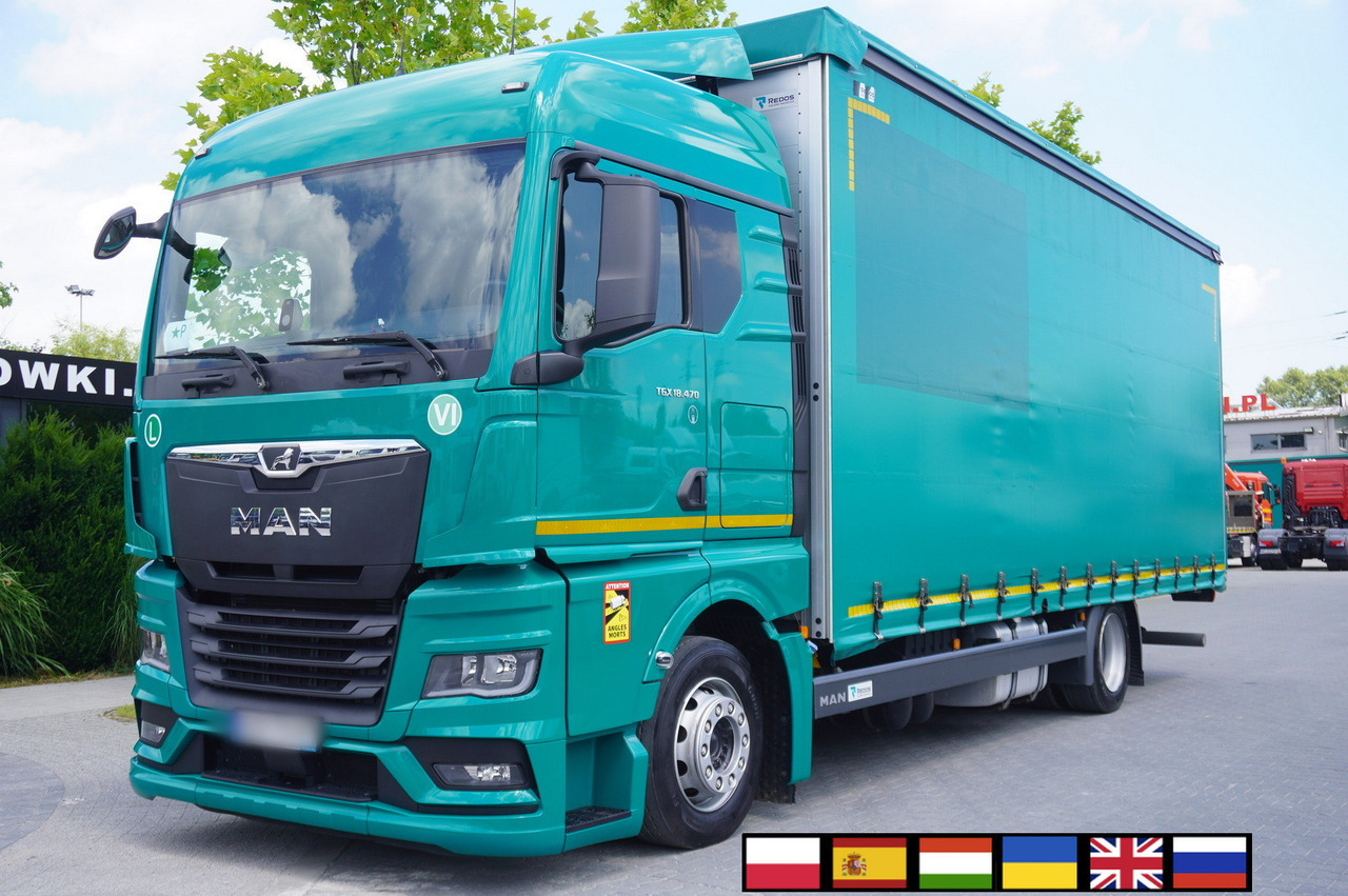 MAN TGX 18.470 / 2022 / Curtainsider 19 EPAL / Retarder / 15 units - Тентованный грузовик: фото 1 MAN TGX 18.470 / 2022 / Curtainsider 19 EPAL / Retarder / 15 units - Тентованный грузовик: фото 1