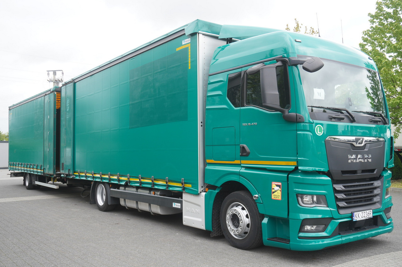 MAN TGX 18.470 / Trailer 19 EPAL / Curtainsider 19 EPAL / 2022 / Retarder / 15 units - Тентованный грузовик: фото 3 MAN TGX 18.470 / Trailer 19 EPAL / Curtainsider 19 EPAL / 2022 / Retarder / 15 units - Тентованный грузовик: фото 3