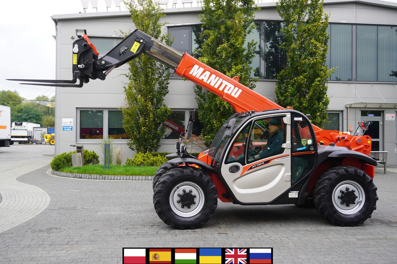 MANITOU MT 730 H / 7 m reach / 3 t / height 190 cm / 2900 MTH! / Joystick - Телескопический погрузчик: фото 1 MANITOU MT 730 H / 7 m reach / 3 t / height 190 cm / 2900 MTH! / Joystick - Телескопический погрузчик: фото 1