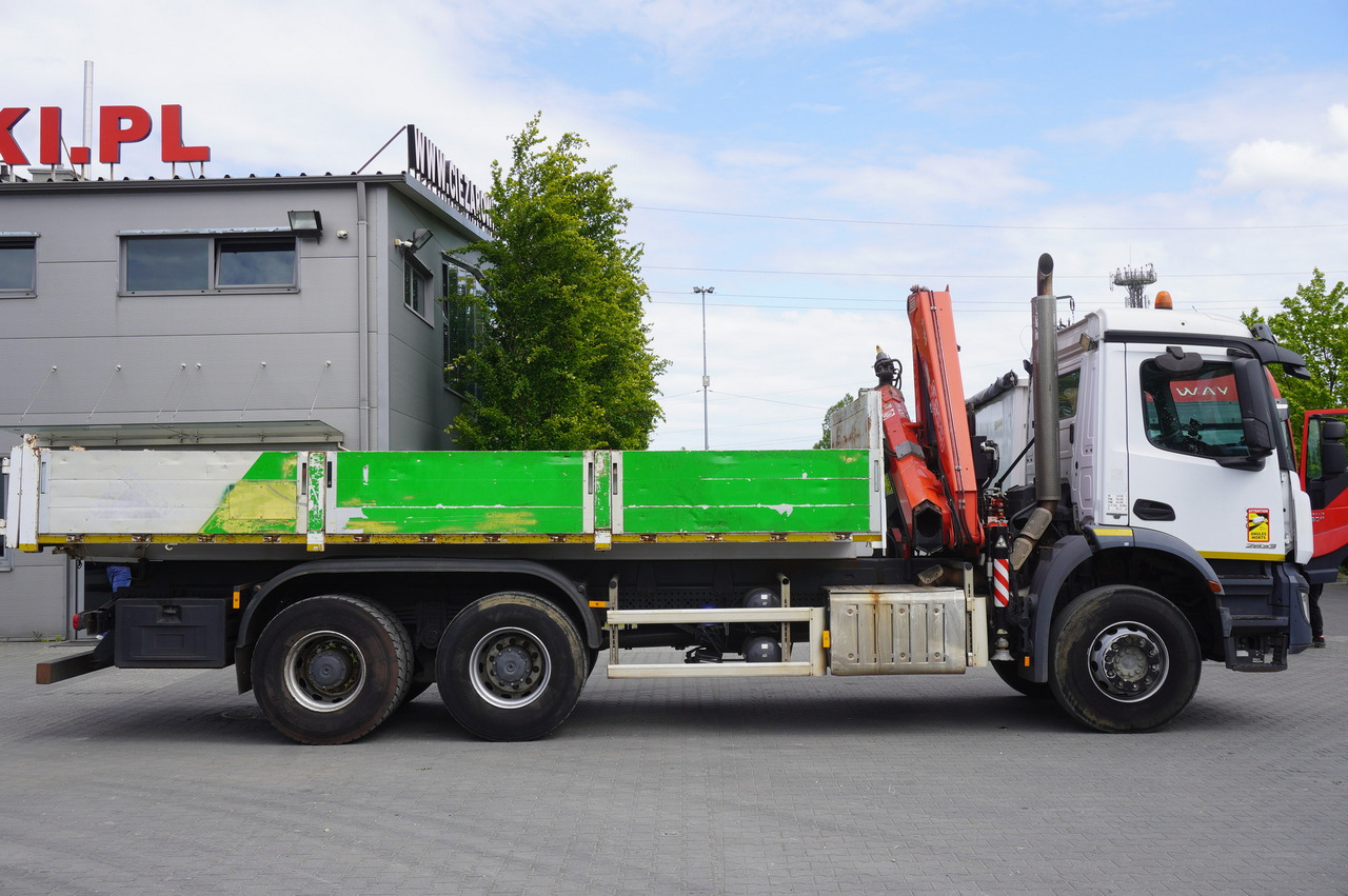 MERCEDES-BENZ AROCS 2633 6x4 / 5.5 T crane FASSI F135 / Tipper 15 EPAL - Грузовик бортовой/ Платформа, Автоманипулятор: фото 5 MERCEDES-BENZ AROCS 2633 6x4 / 5.5 T crane FASSI F135 / Tipper 15 EPAL - Грузовик бортовой/ Платформа, Автоманипулятор: фото 5