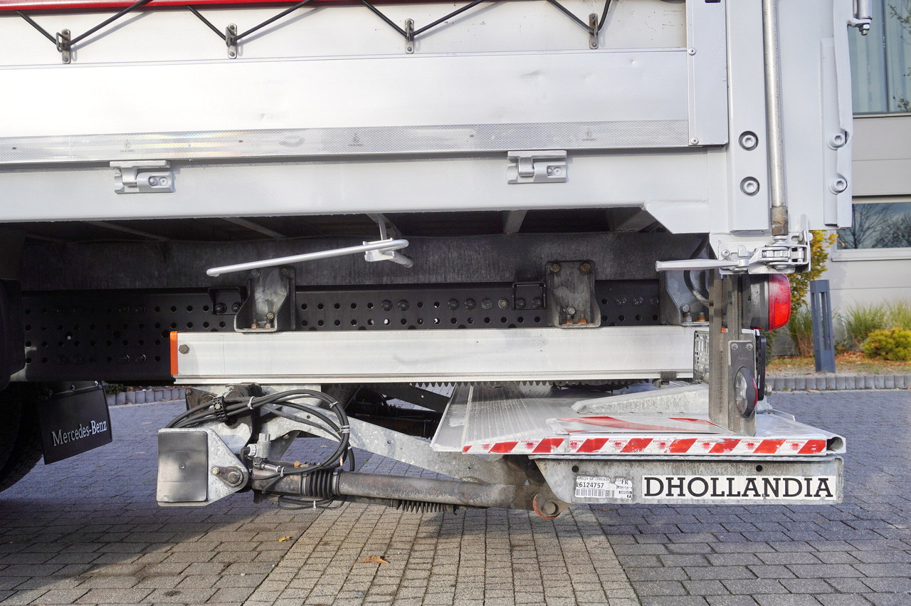 Тентованный грузовик MERCEDES-BENZ Actros 1835 E6 4×2 / Curtainsider 21 pallets / tail lift 1.5t: фото 21