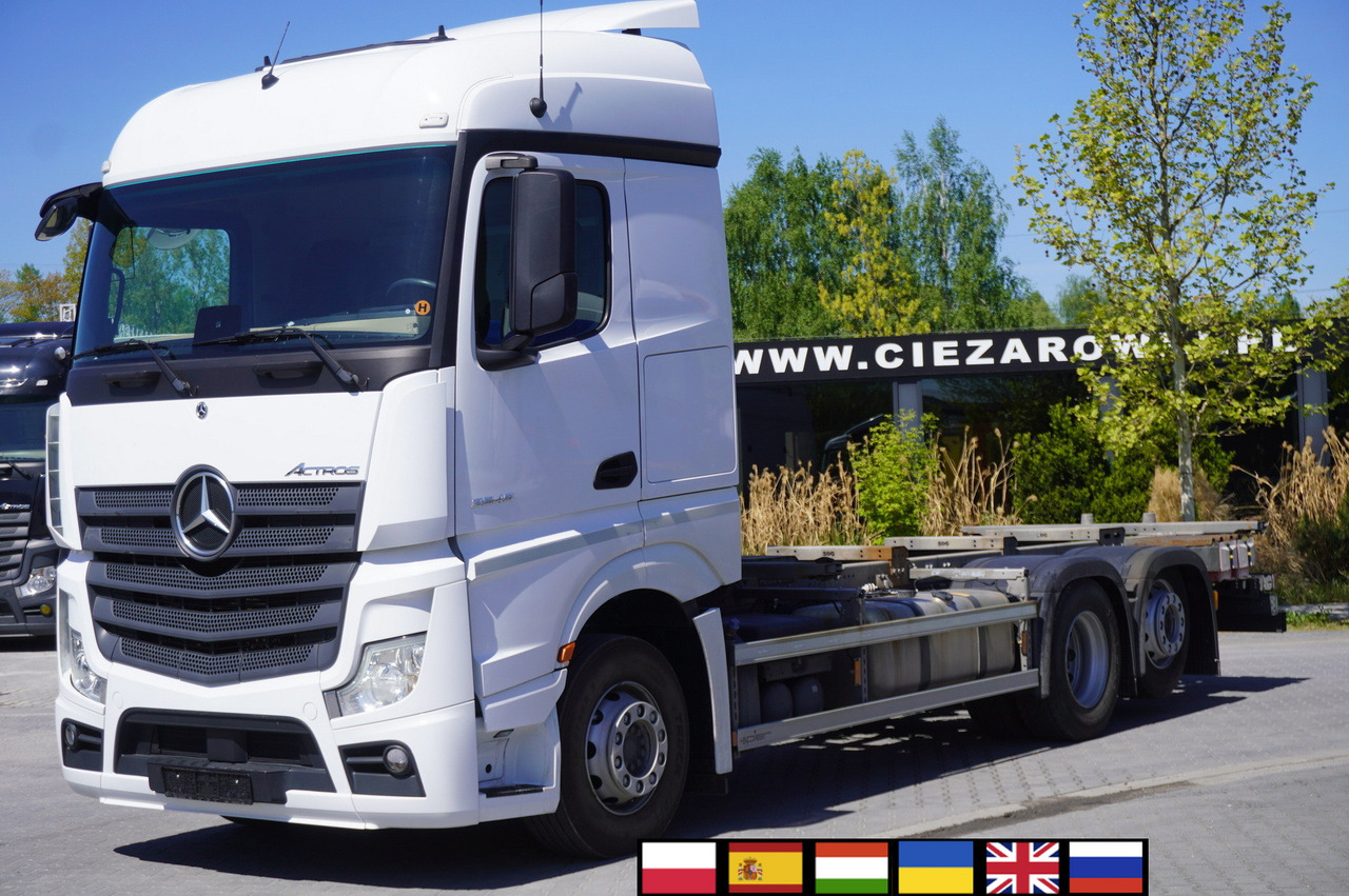 MERCEDES-BENZ Actros 2545 6×2 MP5 / Full ADR / BDF - Грузовик-контейнеровоз/ Сменный кузов: фото 1 MERCEDES-BENZ Actros 2545 6×2 MP5 / Full ADR / BDF - Грузовик-контейнеровоз/ Сменный кузов: фото 1