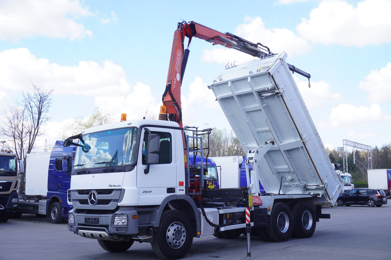 MERCEDES-BENZ Actros 2641 6×4 E5 / Crane / Dumper / 110000 km! - Мобильный кран: фото 2 MERCEDES-BENZ Actros 2641 6×4 E5 / Crane / Dumper / 110000 km! - Мобильный кран: фото 2