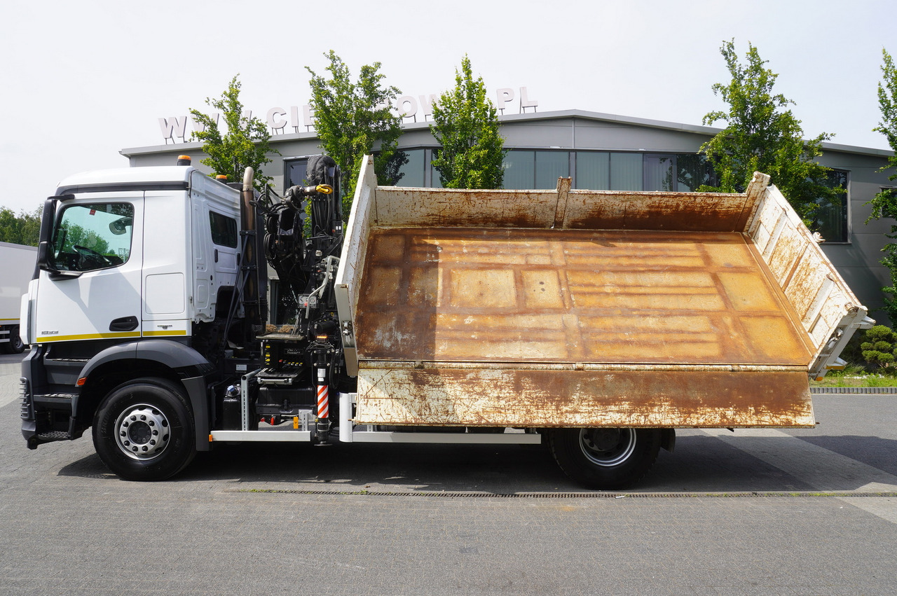 MERCEDES-BENZ Arocs 1833 / 87,000 km!!! / Hds HIAB X-DUO 128 B-2 / three-sided tipper в лизинг MERCEDES-BENZ Arocs 1833 / 87,000 km!!! / Hds HIAB X-DUO 128 B-2 / three-sided tipper: фото 14