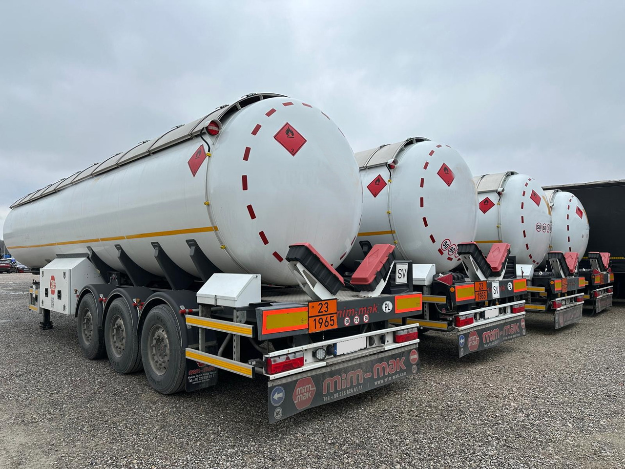 MIMMAK Gas tank semi-trailer MM312 / 2024 / 4 units - Полуприцеп-цистерна: фото 1 MIMMAK Gas tank semi-trailer MM312 / 2024 / 4 units - Полуприцеп-цистерна: фото 1