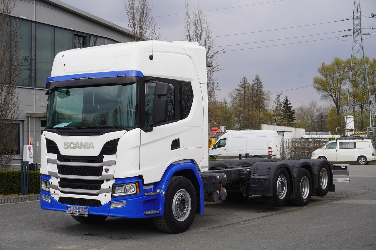 SCANIA G500 8x2 / 2nd axis steered / Chassis 8.35 m / 2021 - Грузовик-шасси: фото 1 SCANIA G500 8x2 / 2nd axis steered / Chassis 8.35 m / 2021 - Грузовик-шасси: фото 1