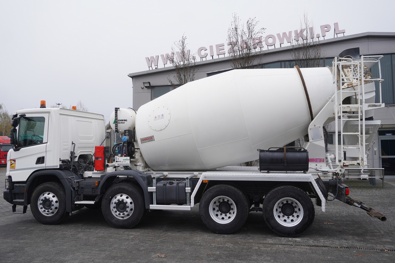 SCANIA P410 XT 8x4 / 80 tho. km!!! / SCHWING-STATTER AM 9 FHC 9 m3 concrete mixer - Автобетоносмеситель: фото 5 SCANIA P410 XT 8x4 / 80 tho. km!!! / SCHWING-STATTER AM 9 FHC 9 m3 concrete mixer - Автобетоносмеситель: фото 5