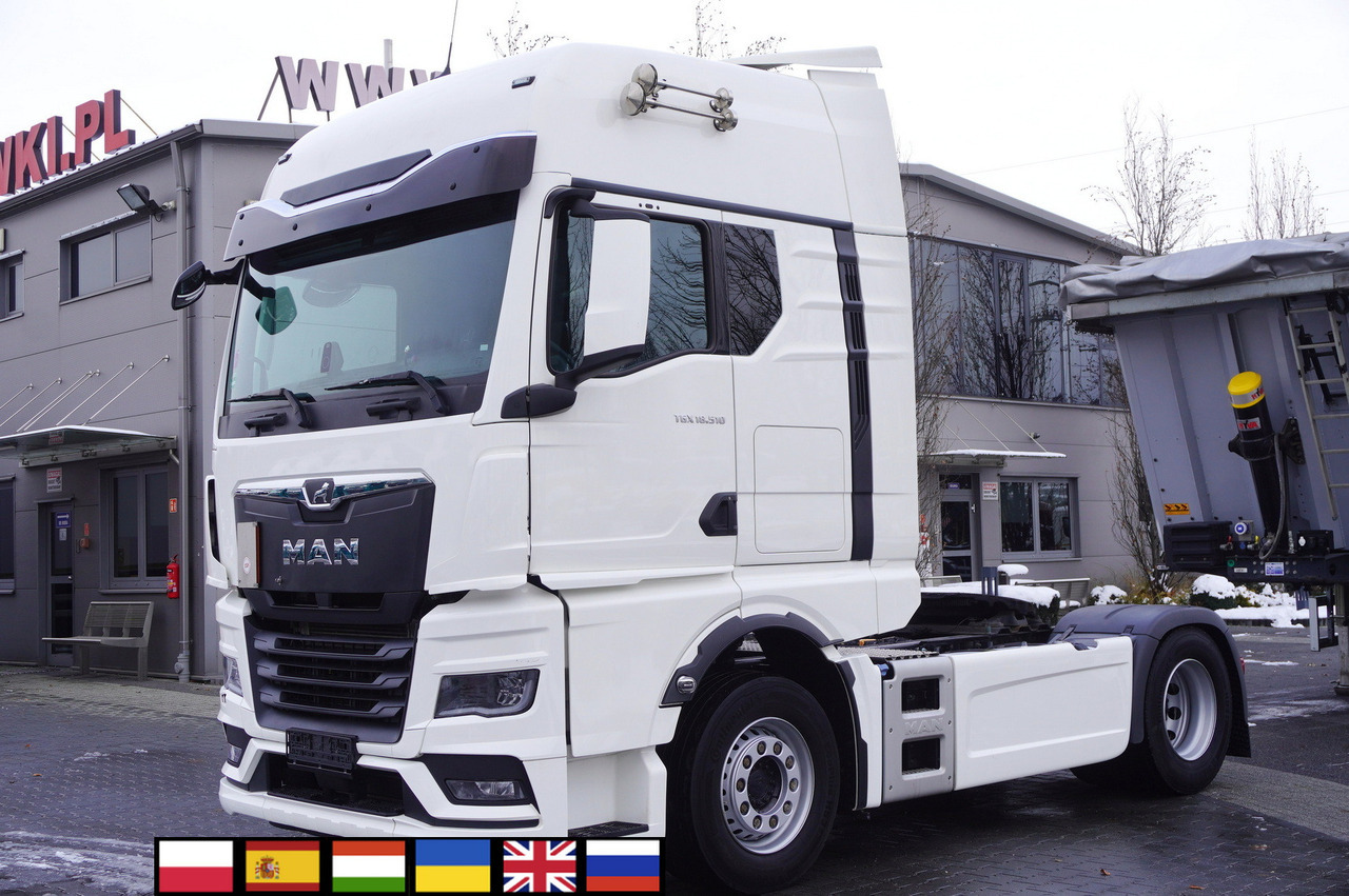 MAN TGX 18.510 E6 4×2 tractor unit / Retarder / Sleeper cab / 2023 / 4 units - Тягач: фото 1 MAN TGX 18.510 E6 4×2 tractor unit / Retarder / Sleeper cab / 2023 / 4 units - Тягач: фото 1