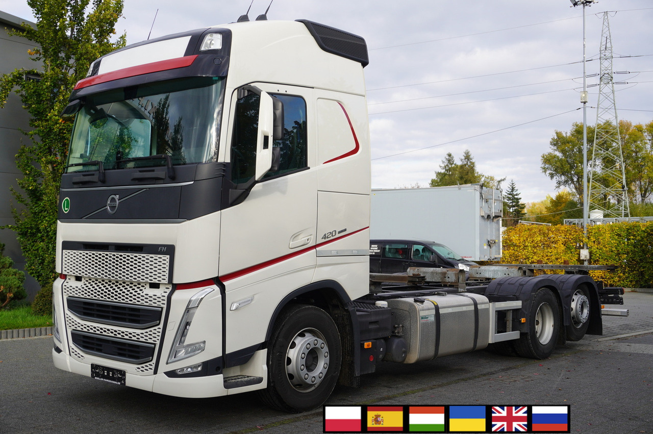 VOLVO FH 420 6x2 / BDF / 2022 - Грузовик-контейнеровоз/ Сменный кузов: фото 1 VOLVO FH 420 6x2 / BDF / 2022 - Грузовик-контейнеровоз/ Сменный кузов: фото 1