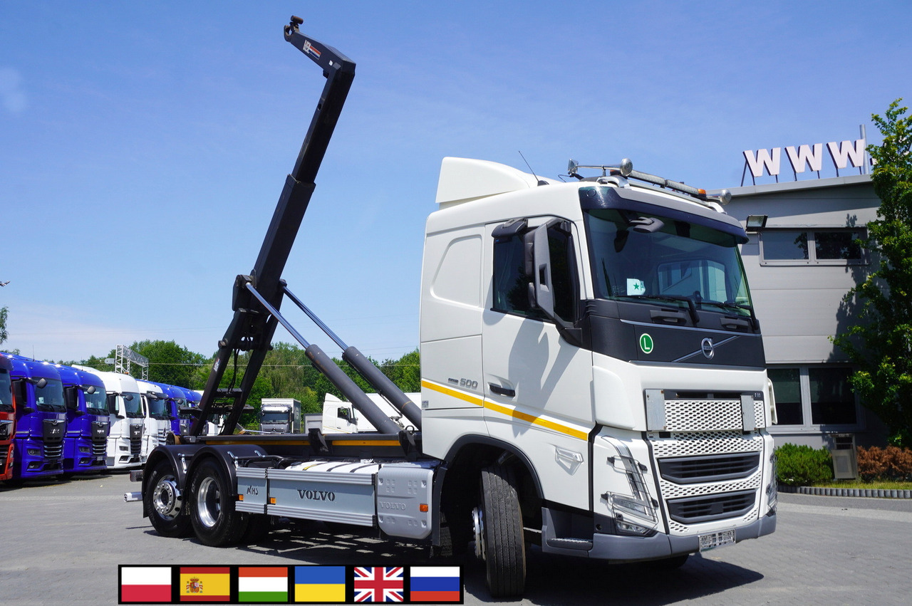 VOLVO FH 500 / VDL hooklift 21 tons / 2022 / steering 3d axle / 2 units - Крюковой мультилифт: фото 1 VOLVO FH 500 / VDL hooklift 21 tons / 2022 / steering 3d axle / 2 units - Крюковой мультилифт: фото 1