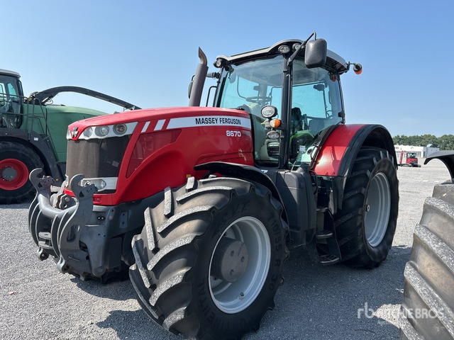 2010 Massey Ferguson 8670 Dyna-VT 4WD Tractor - Трактор: фото 1 2010 Massey Ferguson 8670 Dyna-VT 4WD Tractor - Трактор: фото 1