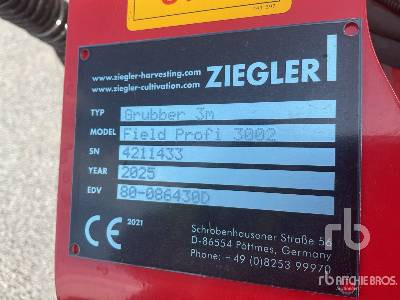 ZIEGLER FIELD PROFI 300 (Unused) - Культиватор: фото 5 ZIEGLER FIELD PROFI 300 (Unused) - Культиватор: фото 5