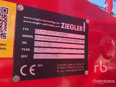 ZIEGLER STRAW MASTER 60 (Unused) - Борона: фото 5 ZIEGLER STRAW MASTER 60 (Unused) - Борона: фото 5