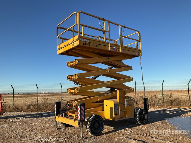 2007 Haulotte H18SX 4x4 Diesel Scissor Lift - Ножничный подъемник: фото 1 2007 Haulotte H18SX 4x4 Diesel Scissor Lift - Ножничный подъемник: фото 1