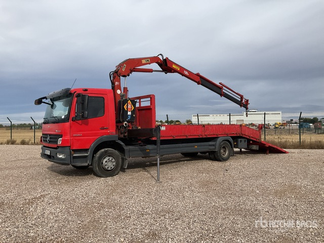 2007 Mercedes-Benz Atego 1524 2007 Toimil 120 3S 4330 kg on 4x2 Flatbed Truck with Crane - Грузовик бортовой/ Платформа, Автоманипулятор: фото 2 2007 Mercedes-Benz Atego 1524 2007 Toimil 120 3S 4330 kg on 4x2 Flatbed Truck with Crane - Грузовик бортовой/ Платформа, Автоманипулятор: фото 2