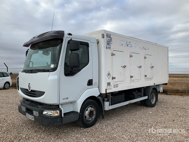 2007 Renault Midlum 220DXI 4x2 Refrigerated Truck - Рефрижератор: фото 1 2007 Renault Midlum 220DXI 4x2 Refrigerated Truck - Рефрижератор: фото 1