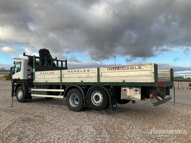 2007 Scania P340 2006 Hiab 144B-2 5 ton on 6x2 Flatbed Truck with Crane - Грузовик бортовой/ Платформа, Автоманипулятор: фото 4 2007 Scania P340 2006 Hiab 144B-2 5 ton on 6x2 Flatbed Truck with Crane - Грузовик бортовой/ Платформа, Автоманипулятор: фото 4