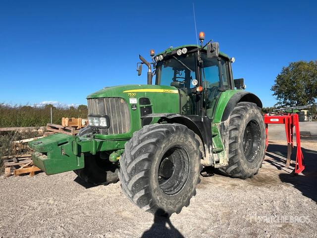 2008 John Deere 7530 4WD Tractor - Трактор: фото 1 2008 John Deere 7530 4WD Tractor - Трактор: фото 1