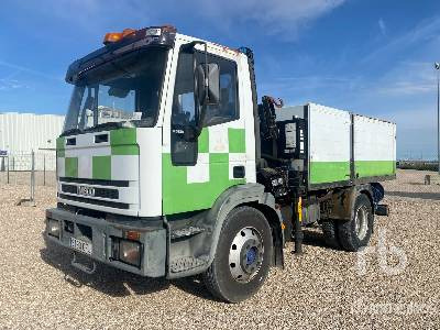 IVECO ML120E18K 2003 PM 8 4250 kg Knuckle Boom ... - Самосвал, Автоманипулятор: фото 1 IVECO ML120E18K 2003 PM 8 4250 kg Knuckle Boom ... - Самосвал, Автоманипулятор: фото 1