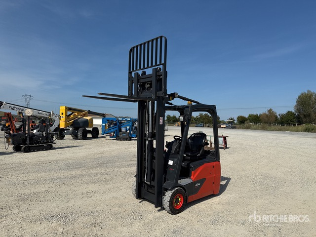 2014 Linde E15-02 1500 kg Electric Forklift - Электропогрузчик: фото 2 2014 Linde E15-02 1500 kg Electric Forklift - Электропогрузчик: фото 2