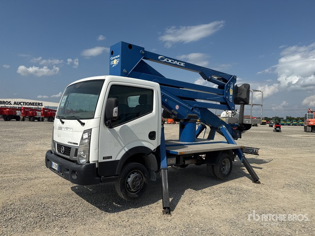 2017 Nissan Cabstar Cabstar 35.12 2017 Socage DA 324 24 m on Bucket Truck - Грузовик с подъемником: фото 1 2017 Nissan Cabstar Cabstar 35.12 2017 Socage DA 324 24 m on Bucket Truck - Грузовик с подъемником: фото 1