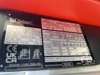 BOBCAT LPM15N Electric (Unused) - Тележка: фото 5 BOBCAT LPM15N Electric (Unused) - Тележка: фото 5