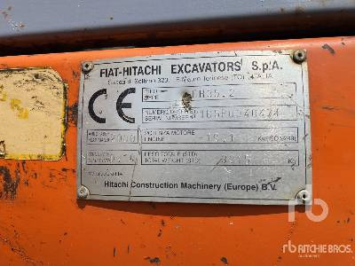 FIAT-HITACHI FH35.2 - Гусеничный экскаватор: фото 5 FIAT-HITACHI FH35.2 - Гусеничный экскаватор: фото 5