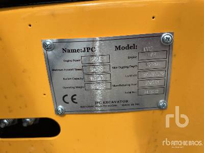 JPC KV12 (Unused) - Мини-экскаватор: фото 5 JPC KV12 (Unused) - Мини-экскаватор: фото 5