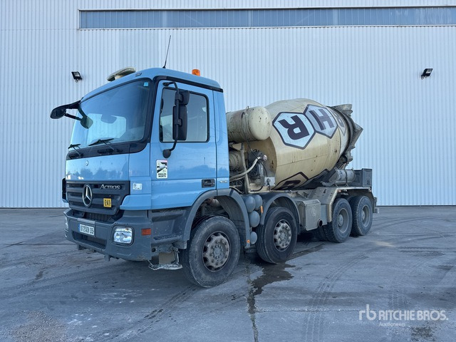 2008 Mercedes-Benz Actros 3236 8x4 Camion Malaxeur 8x4 Mixer Truck - Автобетоносмеситель: фото 1 2008 Mercedes-Benz Actros 3236 8x4 Camion Malaxeur 8x4 Mixer Truck - Автобетоносмеситель: фото 1