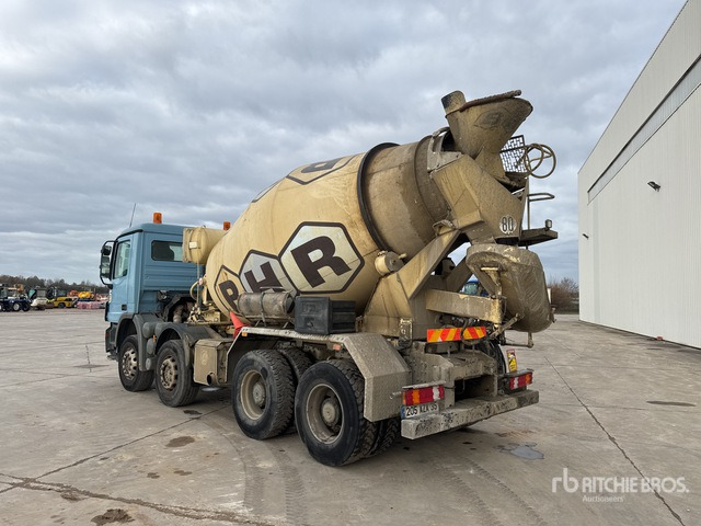 2008 Mercedes-Benz Actros 8x4 Camion Malaxeur 8x4 Mixer Truck - Автобетоносмеситель: фото 2 2008 Mercedes-Benz Actros 8x4 Camion Malaxeur 8x4 Mixer Truck - Автобетоносмеситель: фото 2