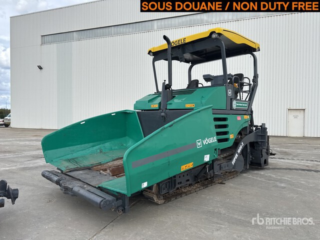 2015 Vogele Super 1800-2 Track Finisseur Sur Chenilles Asphalt Paver - Асфальтоукладчик: фото 1 2015 Vogele Super 1800-2 Track Finisseur Sur Chenilles Asphalt Paver - Асфальтоукладчик: фото 1
