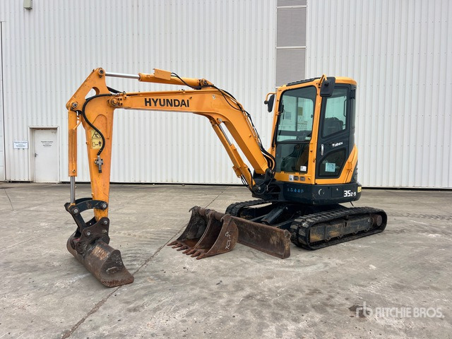 2018 Hyundai R35Z9 Mini-Pelle Mini Excavator: <6.6t - Мини-экскаватор: фото 2 2018 Hyundai R35Z9 Mini-Pelle Mini Excavator: <6.6t - Мини-экскаватор: фото 2