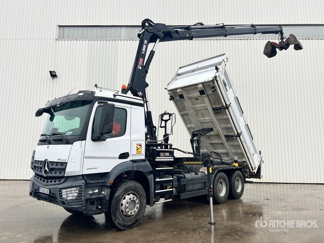 2020 Mercedes-Benz Arocs 2640 2019 Hiab BL158HD01417 5000 kg ... Dump Truck with Crane - Самосвал: фото 2 2020 Mercedes-Benz Arocs 2640 2019 Hiab BL158HD01417 5000 kg ... Dump Truck with Crane - Самосвал: фото 2
