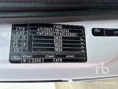 FORD TRANSIT 4x2 Camion Fourgon - Грузовик с закрытым кузовом: фото 5 FORD TRANSIT 4x2 Camion Fourgon - Грузовик с закрытым кузовом: фото 5