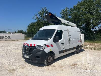 RENAULT MASTER Camion Nacelle v/a Versalift VT ... - Грузовик с подъемником: фото 1 RENAULT MASTER Camion Nacelle v/a Versalift VT ... - Грузовик с подъемником: фото 1