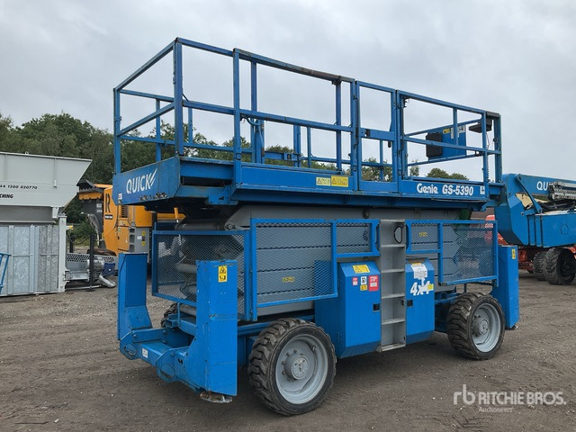 2007 Genie GS5390 4x4 Diesel Scissor Lift - Ножничный подъемник: фото 3 2007 Genie GS5390 4x4 Diesel Scissor Lift - Ножничный подъемник: фото 3