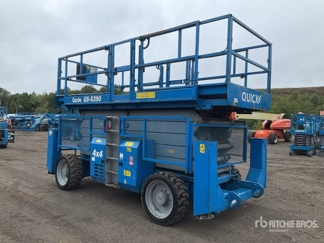 2007 Genie GS5390 4x4 Diesel Scissor Lift - Ножничный подъемник: фото 4 2007 Genie GS5390 4x4 Diesel Scissor Lift - Ножничный подъемник: фото 4