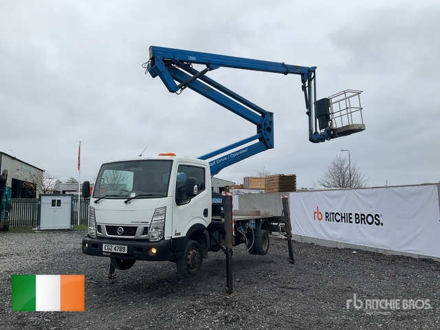 2015 Nissan Cabstar NT400 2015 CTE ZED 21.2JH 20 m on 4x2 Bucket Truck - Грузовик с подъемником: фото 1 2015 Nissan Cabstar NT400 2015 CTE ZED 21.2JH 20 m on 4x2 Bucket Truck - Грузовик с подъемником: фото 1