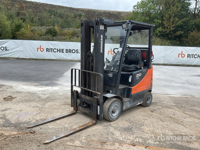 2016 Doosan G20SC-5 2016 Doosan G208C-5 Forklift Forklift - Газовый погрузчик: фото 4 2016 Doosan G20SC-5 2016 Doosan G208C-5 Forklift Forklift - Газовый погрузчик: фото 4