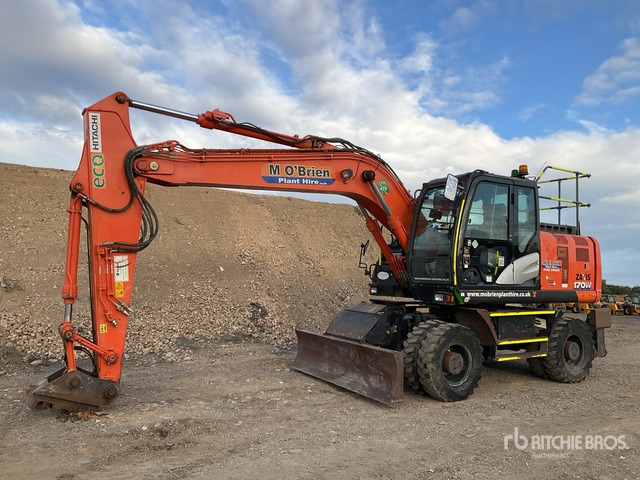 2017 Hitachi ZX170W-5 Highway Wheeled Excavator - Колёсный экскаватор: фото 2 2017 Hitachi ZX170W-5 Highway Wheeled Excavator - Колёсный экскаватор: фото 2