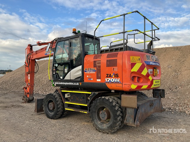 2017 Hitachi ZX170W-5 Highway Wheeled Excavator - Колёсный экскаватор: фото 3 2017 Hitachi ZX170W-5 Highway Wheeled Excavator - Колёсный экскаватор: фото 3