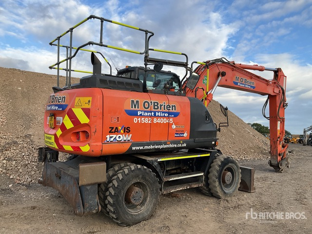 2017 Hitachi ZX170W-5 Highway Wheeled Excavator - Колёсный экскаватор: фото 4 2017 Hitachi ZX170W-5 Highway Wheeled Excavator - Колёсный экскаватор: фото 4