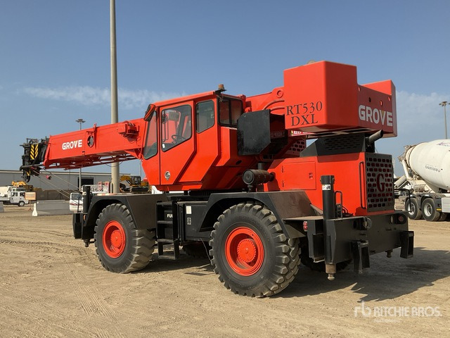1999 Grove RT530DXL 30 ton 4x4x4 Rough Terrain Crane - Короткобазный кран: фото 4 1999 Grove RT530DXL 30 ton 4x4x4 Rough Terrain Crane - Короткобазный кран: фото 4