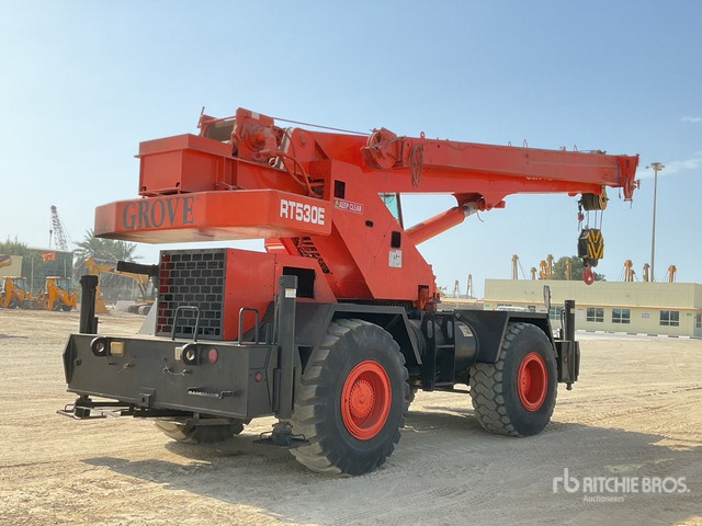 1999 Grove RT530E 30 ton 4x4x4 Rough Terrain Crane - Короткобазный кран: фото 3 1999 Grove RT530E 30 ton 4x4x4 Rough Terrain Crane - Короткобазный кран: фото 3