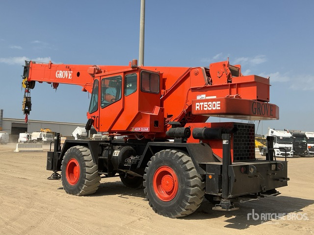 1999 Grove RT530E 30 ton 4x4x4 Rough Terrain Crane - Короткобазный кран: фото 4 1999 Grove RT530E 30 ton 4x4x4 Rough Terrain Crane - Короткобазный кран: фото 4