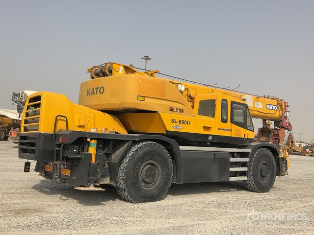 2007 Kato SL600II 51 ton 4x4x4 Rough Terrain Crane - Короткобазный кран: фото 3 2007 Kato SL600II 51 ton 4x4x4 Rough Terrain Crane - Короткобазный кран: фото 3
