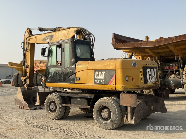 2012 Cat M318D - Колёсный экскаватор: фото 4 2012 Cat M318D - Колёсный экскаватор: фото 4