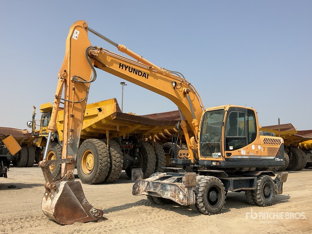 2013 Hyundai Robex 170W-9S - Колёсный экскаватор: фото 3 2013 Hyundai Robex 170W-9S - Колёсный экскаватор: фото 3