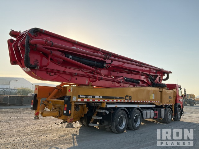 2020 Volvo FMX500 2020 Sany SYM5446THB 56 m on 8x ... Concrete Pump Truck - Автобетононасос: фото 4 2020 Volvo FMX500 2020 Sany SYM5446THB 56 m on 8x ... Concrete Pump Truck - Автобетононасос: фото 4