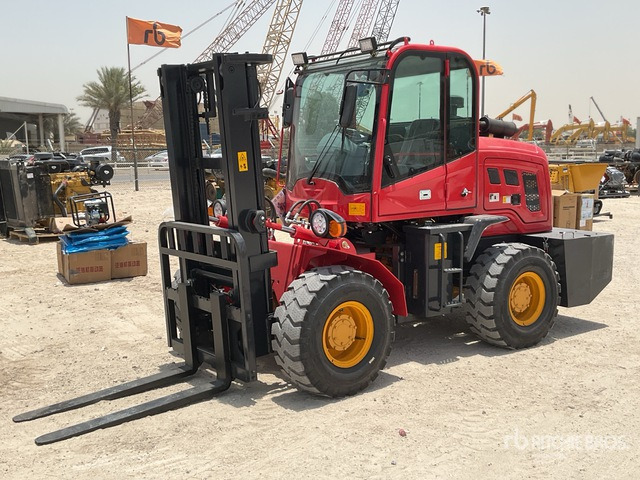 2025 HUNTER PRO RTF-3500-R 3.5 ton 4x4 (Unused) Rough Terrain Forklift - Внедорожный погрузчик: фото 1 2025 HUNTER PRO RTF-3500-R 3.5 ton 4x4 (Unused) Rough Terrain Forklift - Внедорожный погрузчик: фото 1